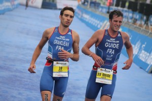 Arnaud Grandjean et Julien Hervio (guide)