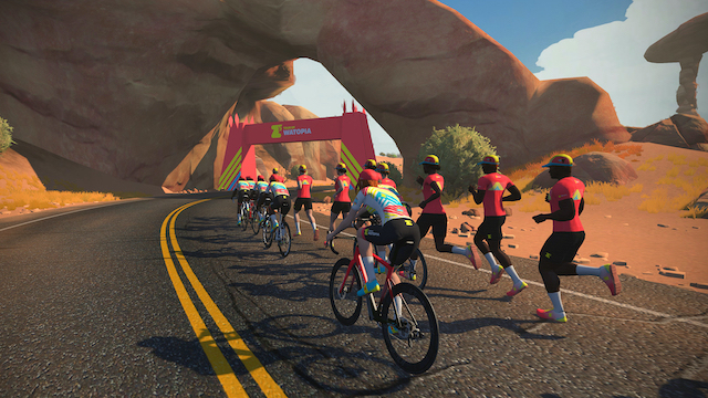 Zwift Tour of Watopia