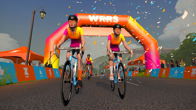 Zwift WOmen Ride and Run Series