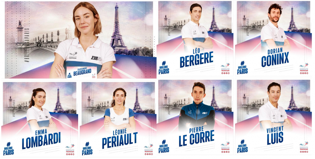 Les sélectionnés pour le test event -