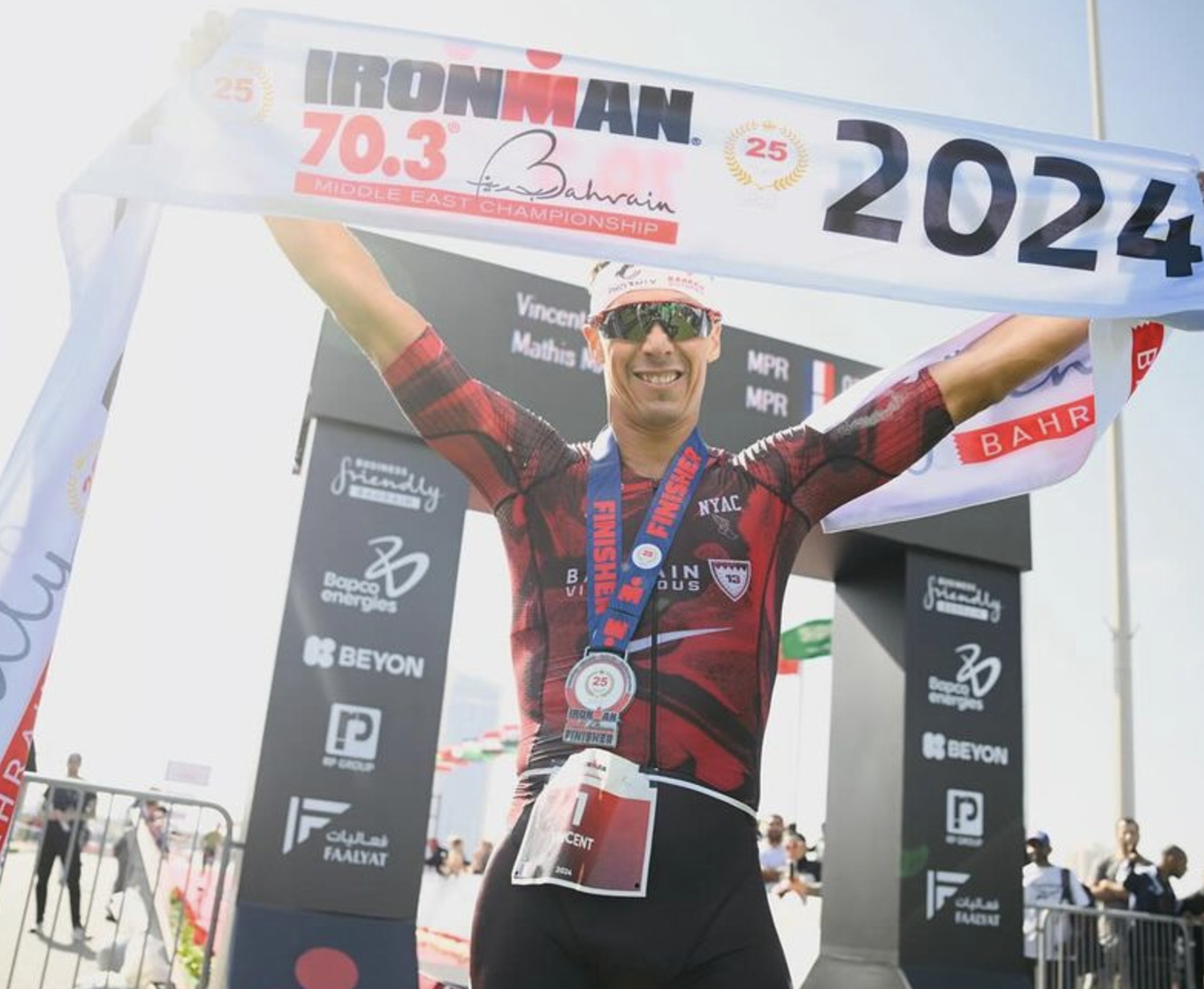 Vincent Luis IronMan 70.3 Bahreïn 2024