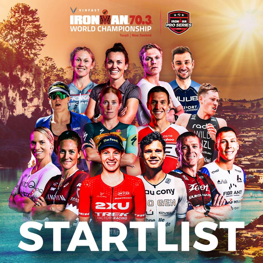 Start-list championnats du monde IronMan 70.3 2024